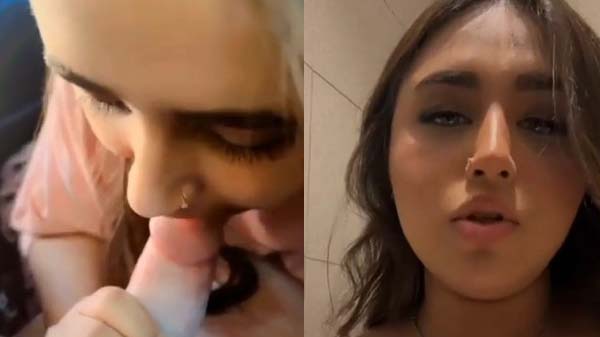 Pakistani Tiktoker Minahil Malik ki viral blowjob car mms